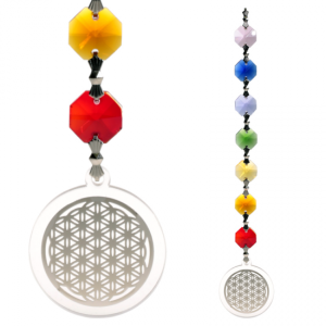 Regenbogen-Kristallen, Chakra, Lebensblume