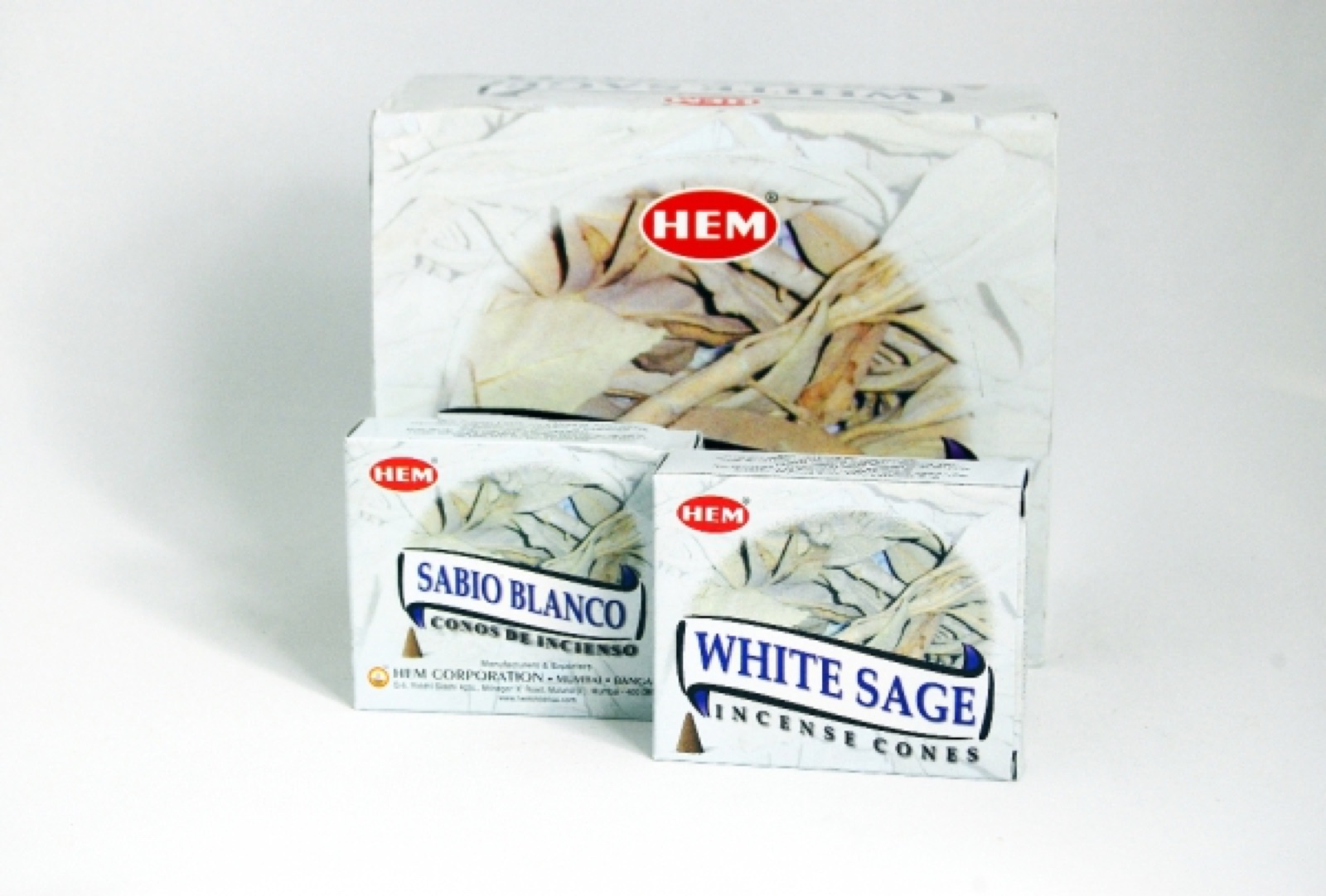 HEM Räucherkegel, White Saga