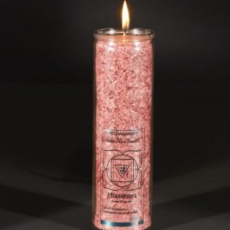 Chakra Kerze, rot