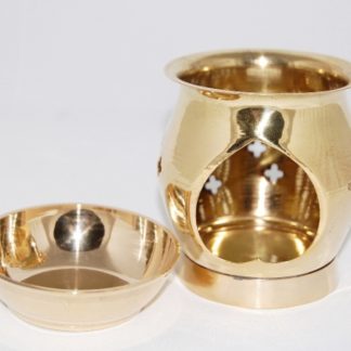 Duftlampe Messing